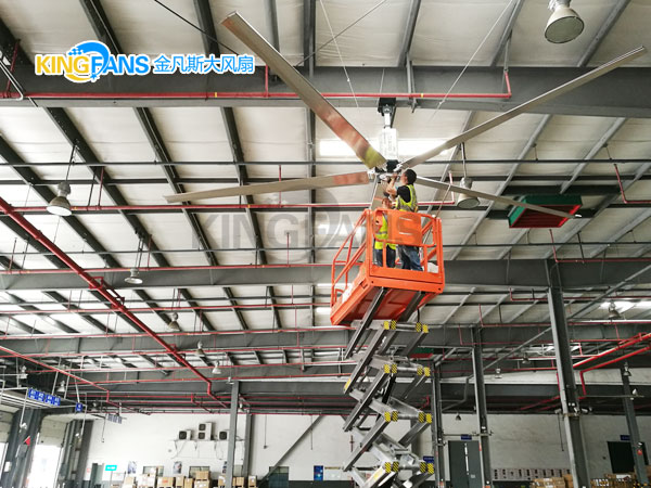 工业大风扇降温通风怎样才能效果更好