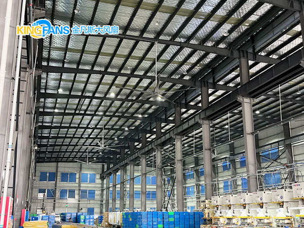 工业大风扇降温通风怎样才能效果更好