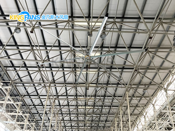 薄膜厂房空调与工业大风扇的搭配