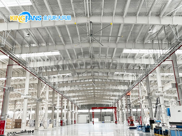 工业大风扇提高顾客的舒适度