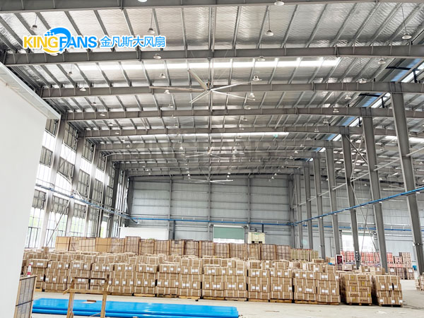 工业大风扇冬季供暖舒适感更佳