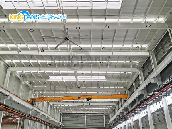 工业大风扇运转时能抑制霉菌