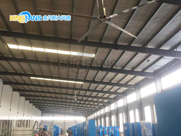 工业大风扇提高冷藏库制冷效果节省电力