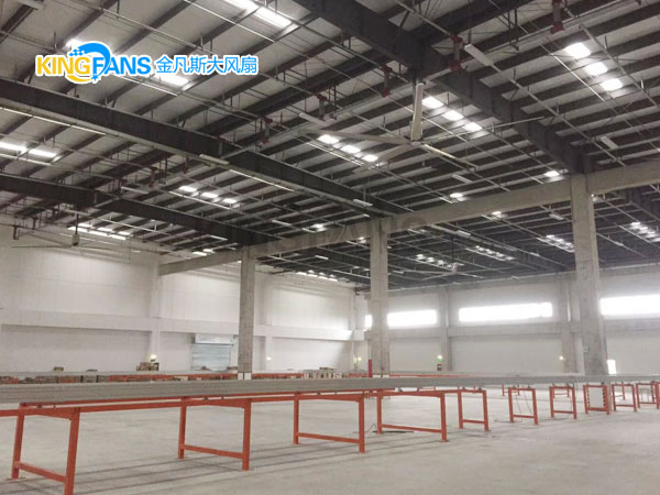 为什么许多厂家都选金凡斯工业大风扇