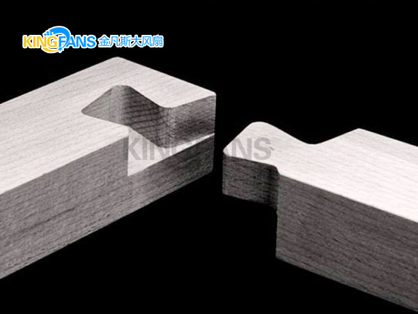 金凡斯工业大风扇的榫卯结构勘称*