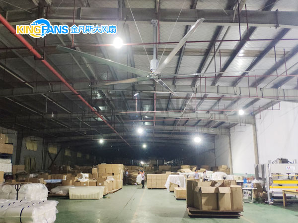 疫情期间工业大风扇如何有效的通风