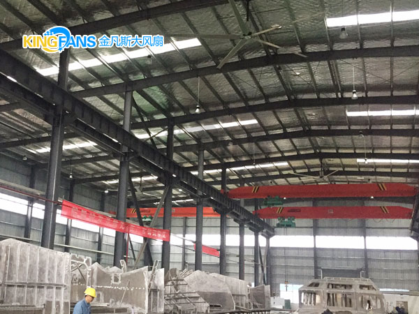 工业大型吊扇在仓库的作用