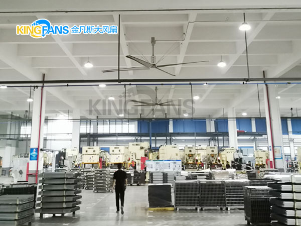 起着安全防护作用的钢丝绳是如何保护工业大吊扇的？